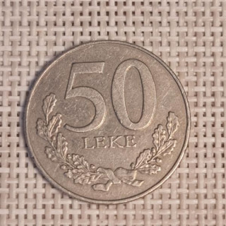Albania 50 Lekë 1996 KM-79 VF