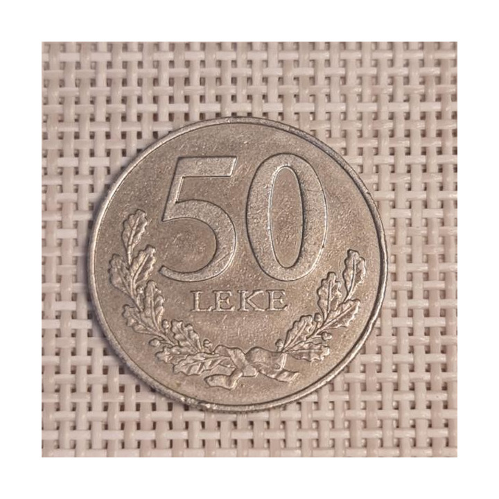 Albania 50 Lekë 2000 KM-79 VF