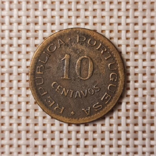 Angola 10 Centavos 1948 KM-70 VF