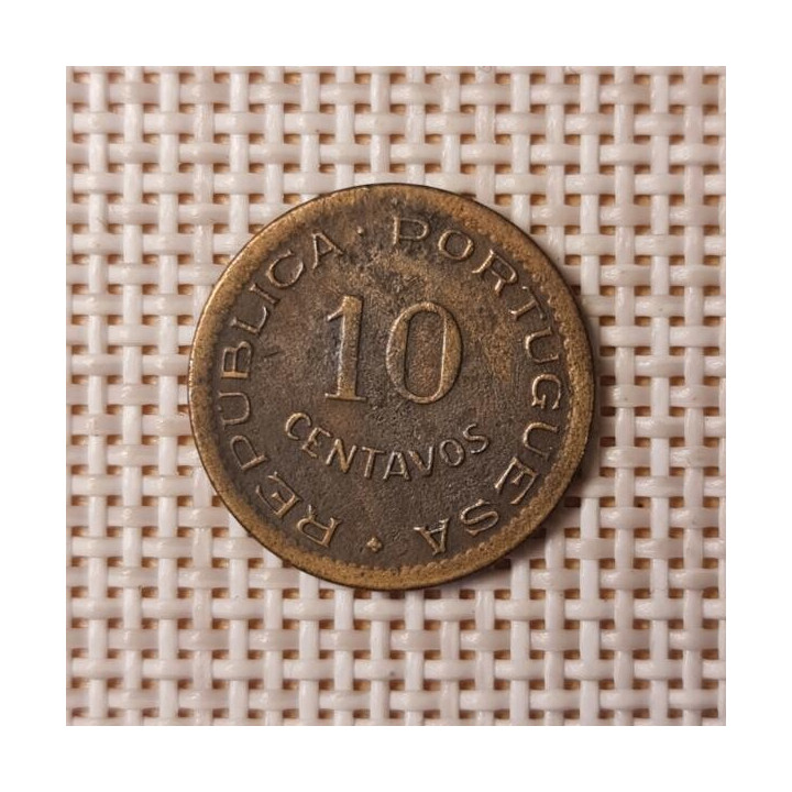 Angola 10 Centavos 1948 KM-70 VF