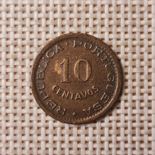 Angola 10 Centavos 1949 KM-70 VF