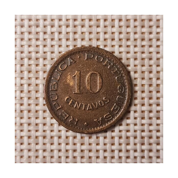 Angola 10 Centavos 1949 KM-70 VF