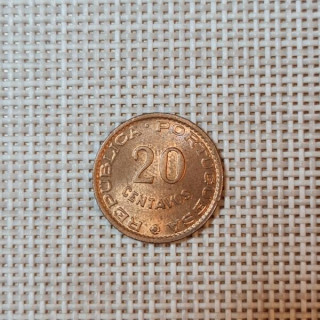 Angola 20 Centavos 1962 KM-78 UNC