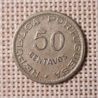Angola 50 Centavos 1950 KM-72 VF