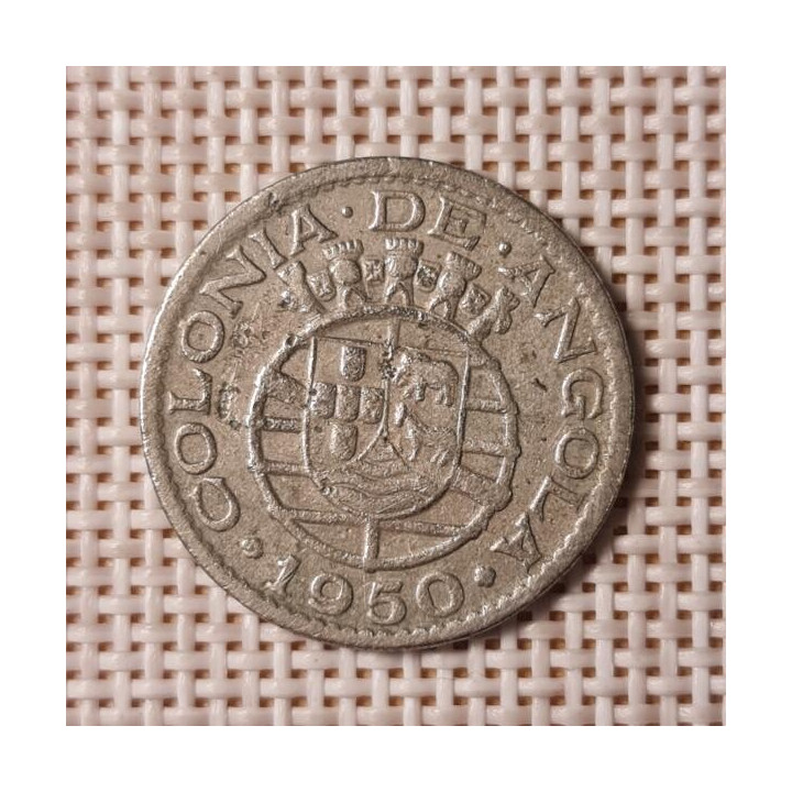 Angola 50 Centavos 1950 KM-72 VF