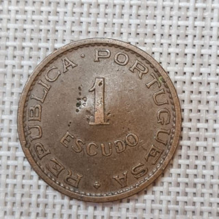 Angola 1 Escudo 1972 KM-76 F