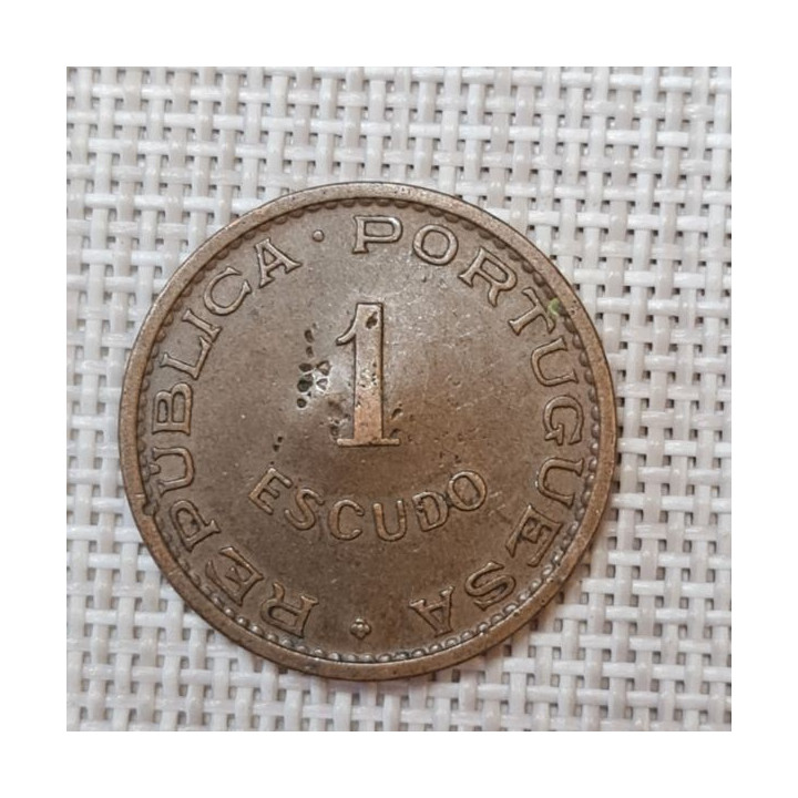 Angola 1 Escudo 1972 KM-76 F