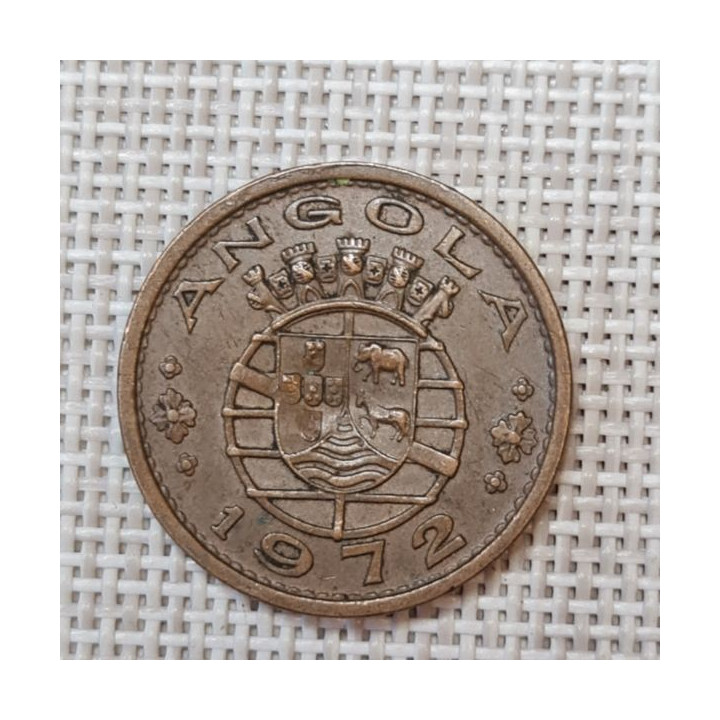 Angola 1 Escudo 1972 KM-76 F