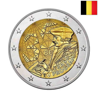 Belgium 2 Euro 2022 "Erasmus (ERA)" UNC