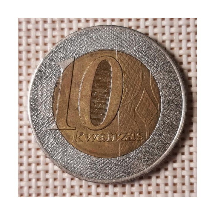 Angola 10 Kwanzas 2012 KM-110 XF
