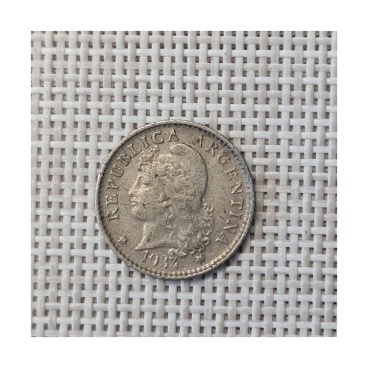 Argentina 5 Centavos 1934 KM-34 VF