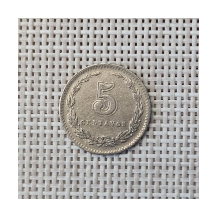 Argentina 5 Centavos 1937 KM-34 VF