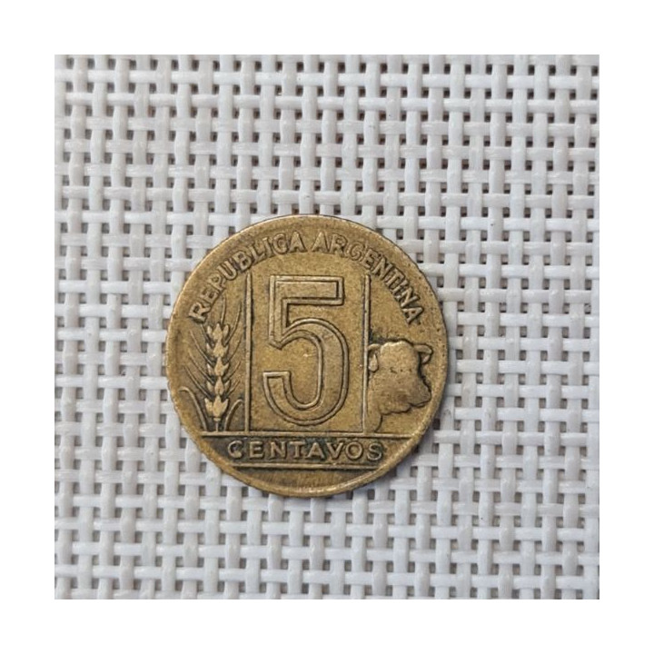 Argentina 5 Centavos 1943 KM-40 VF