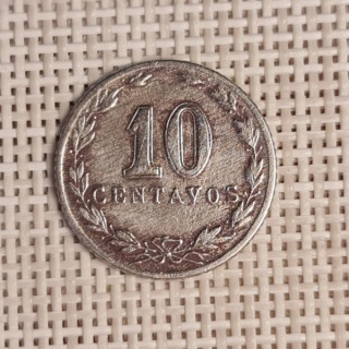 Argentina 10 Centavos 1897 KM-35 VF