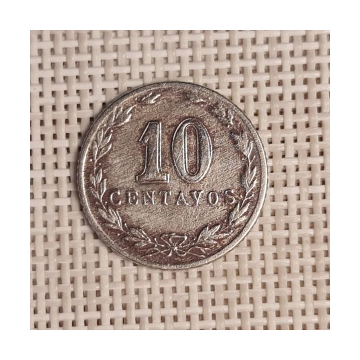 Argentina 10 Centavos 1897 KM-35 VF