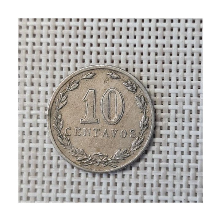 Argentina 10 Centavos 1920 KM-35 VF
