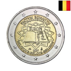 Belgium 2 Euro 2007 "TOR" BU (Coin Card)