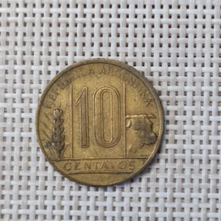 Argentina 10 Centavos 1943 KM-41 VF