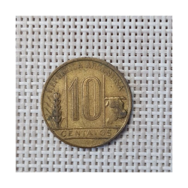 Argentina 10 Centavos 1943 KM-41 VF