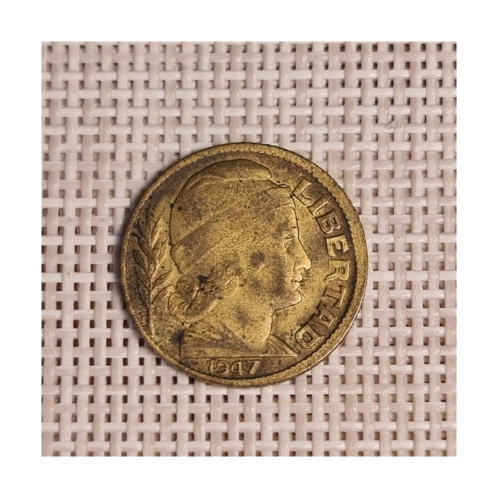 Argentina 10 Centavos 1947 KM-41 VF
