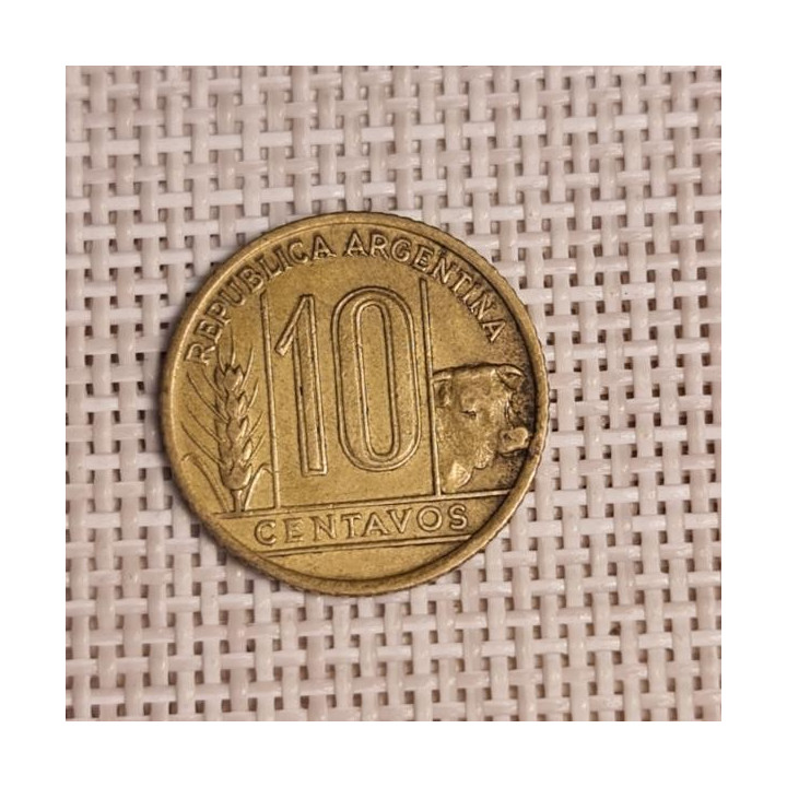 Argentina 10 Centavos 1948 KM-41 VF