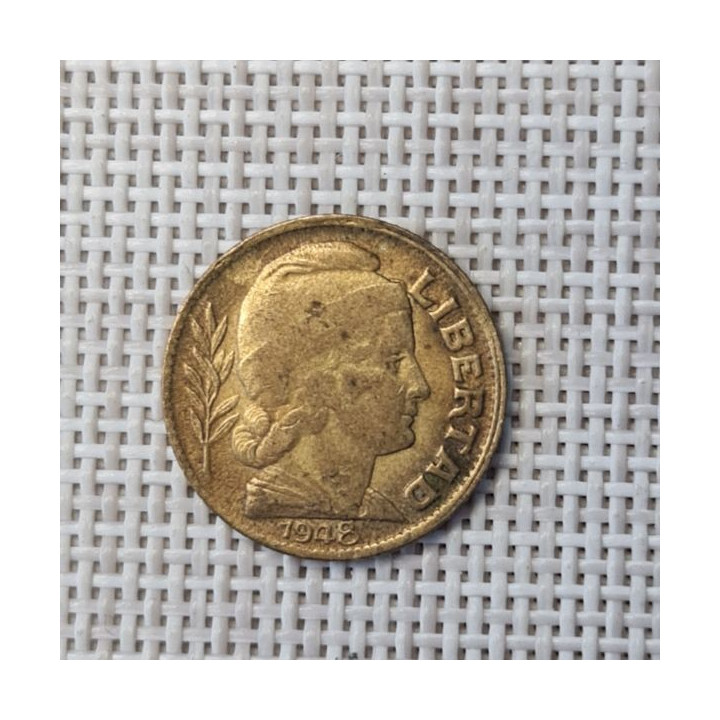 Argentina 10 Centavos 1948 KM-41 VF