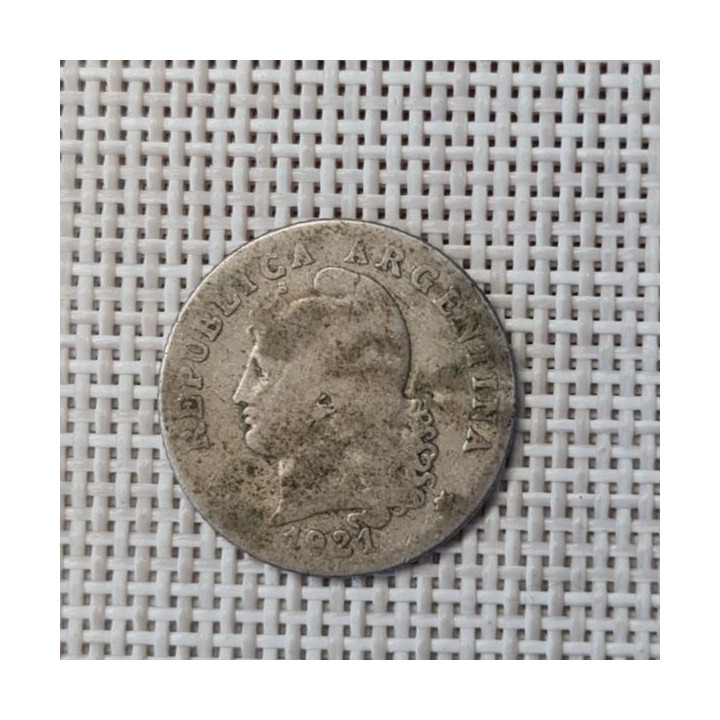 Argentina 20 Centavos 1921 KM-36 F