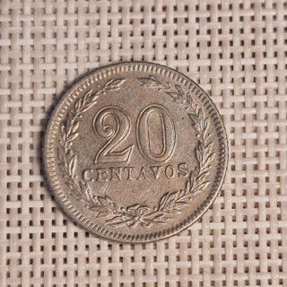 Argentina 20 Centavos 1937 KM-36 VF