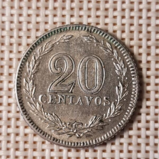 Argentina 20 Centavos 1939 KM-36 VF