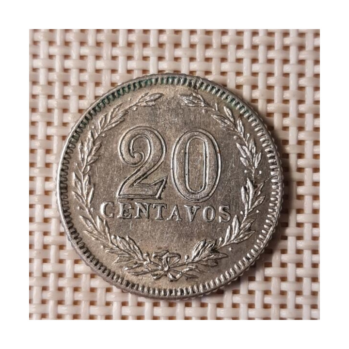 Argentina 20 Centavos 1939 KM-36 VF