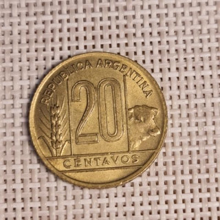 Argentina 20 Centavos 1943 KM-42 XF