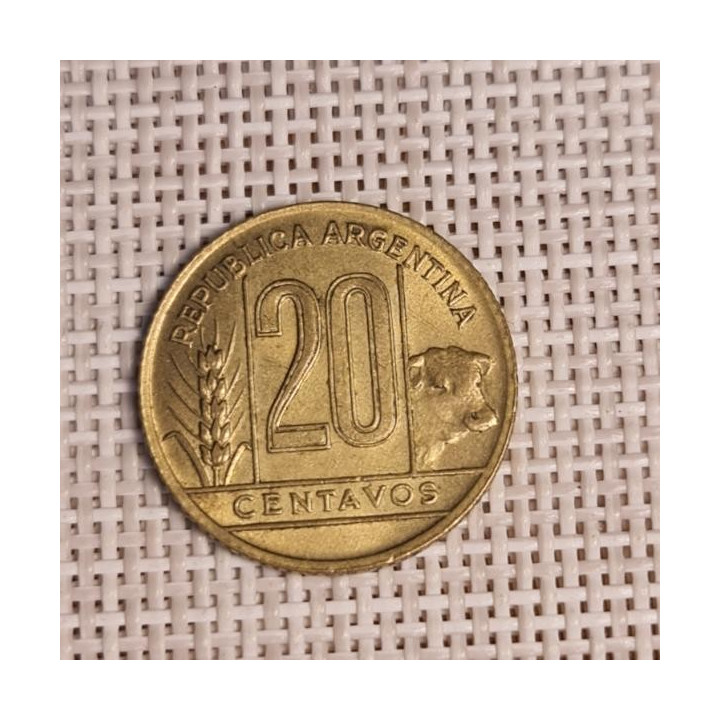 Argentina 20 Centavos 1943 KM-42 XF