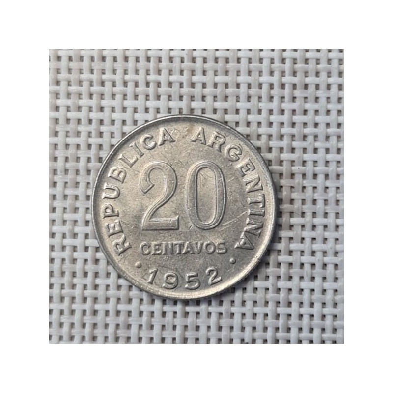 Argentina 20 Centavos 1952 KM-48 VF