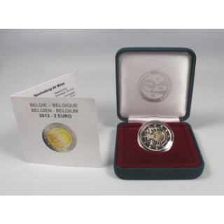 Belgium 2 Euro 2013 "Institute" Proof