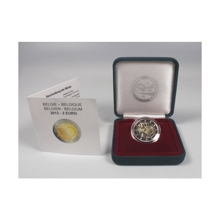 Belgium 2 Euro 2013 "Institute" Proof