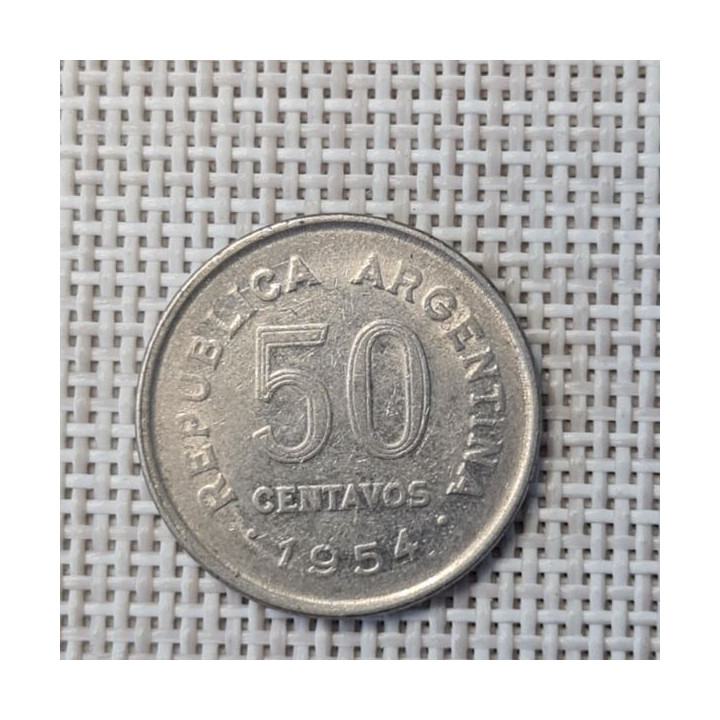 Argentina 50 Centavos 1954 KM-49 VF