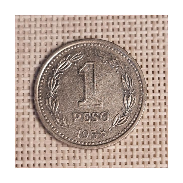 Argentina 1 Peso 1958 KM-57 VF