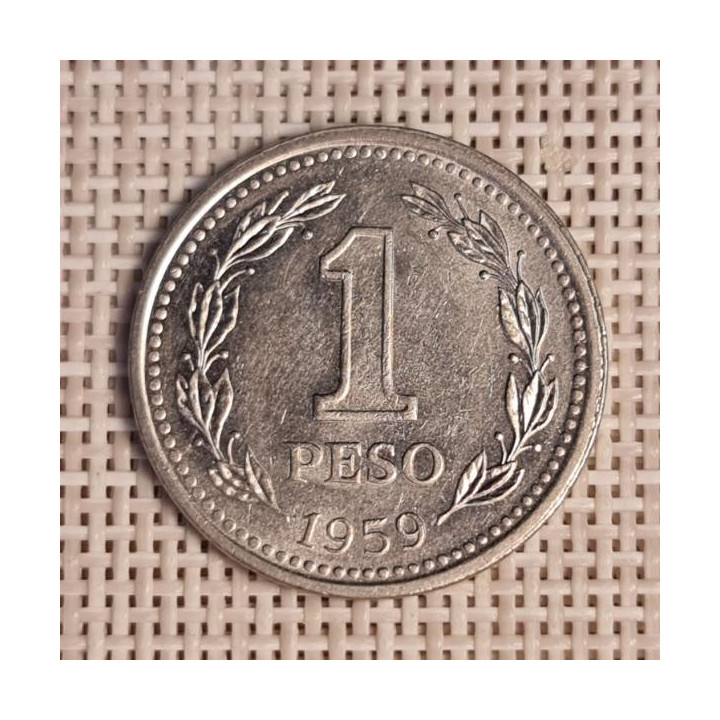 Argentina 1 Peso 1959 KM-57 VF