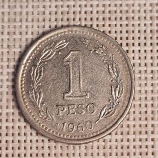 Argentina 1 Peso 1960 KM-57 VF