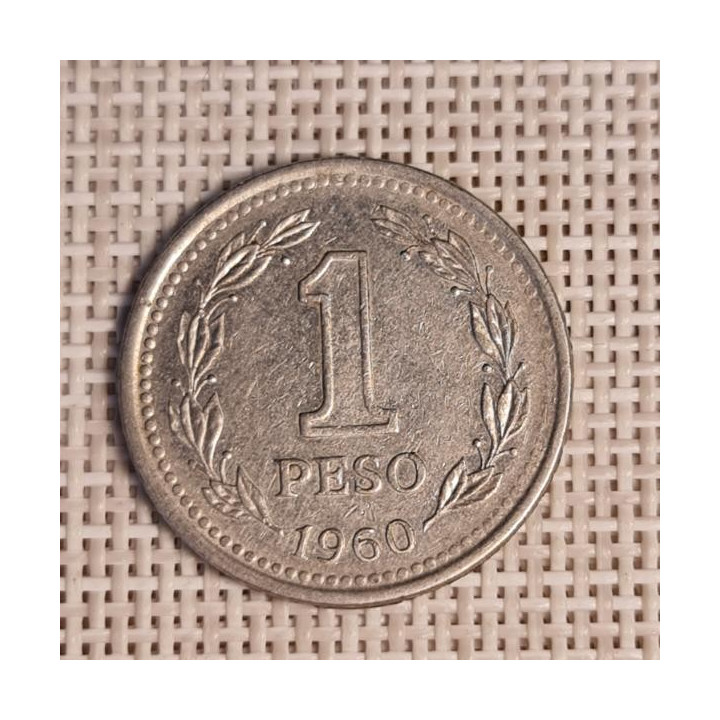 Argentina 1 Peso 1960 KM-57 VF