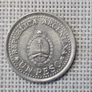 Argentina 1 Peso 1960 "Spanish Viceroy" KM-58 VF