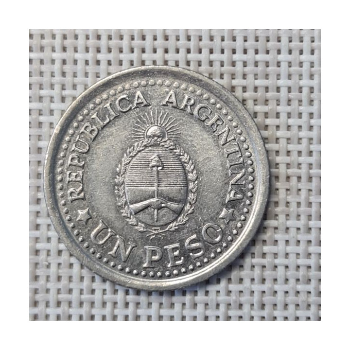 Argentina 1 Peso 1960 "Spanish Viceroy" KM-58 VF
