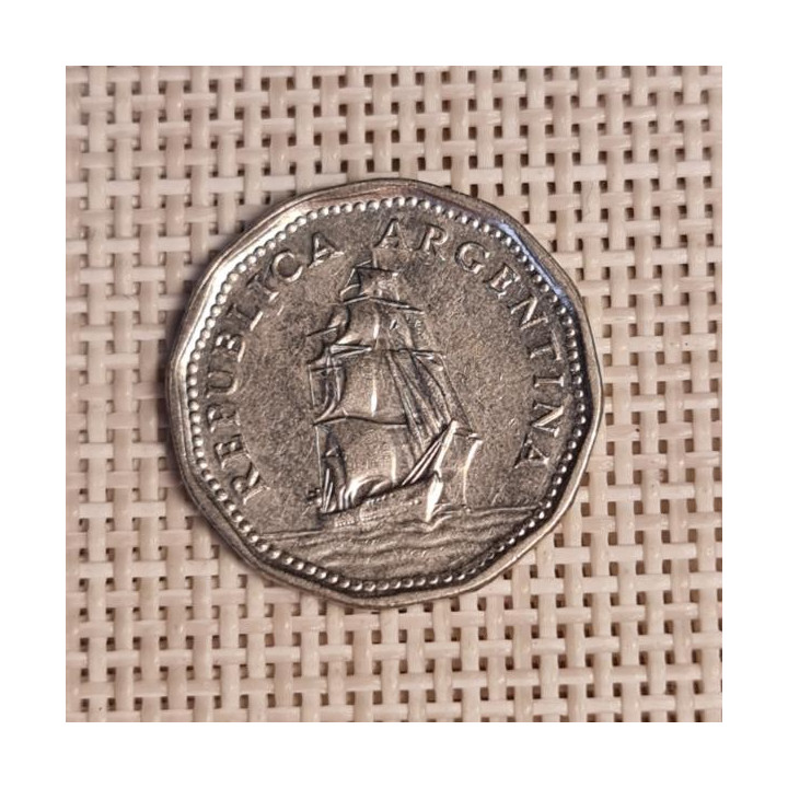 Argentina 5 Pesos 1963 KM-59 VF