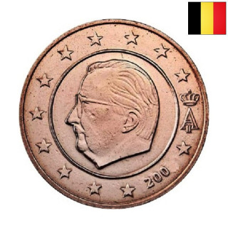 Belgium 2 Euro Cent 2000 UNC