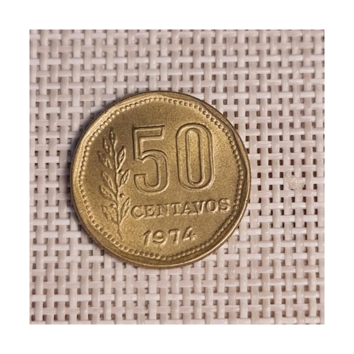 Argentina 50 Centavos 1974 KM-68 VF