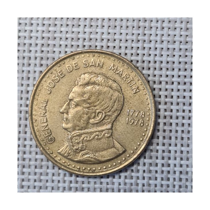 Argentina 100 Pesos 1978 "San Martín" KM-82 VF