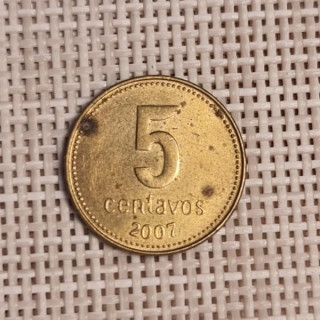 Argentina 5 Centavos 2007 KM-109 VF