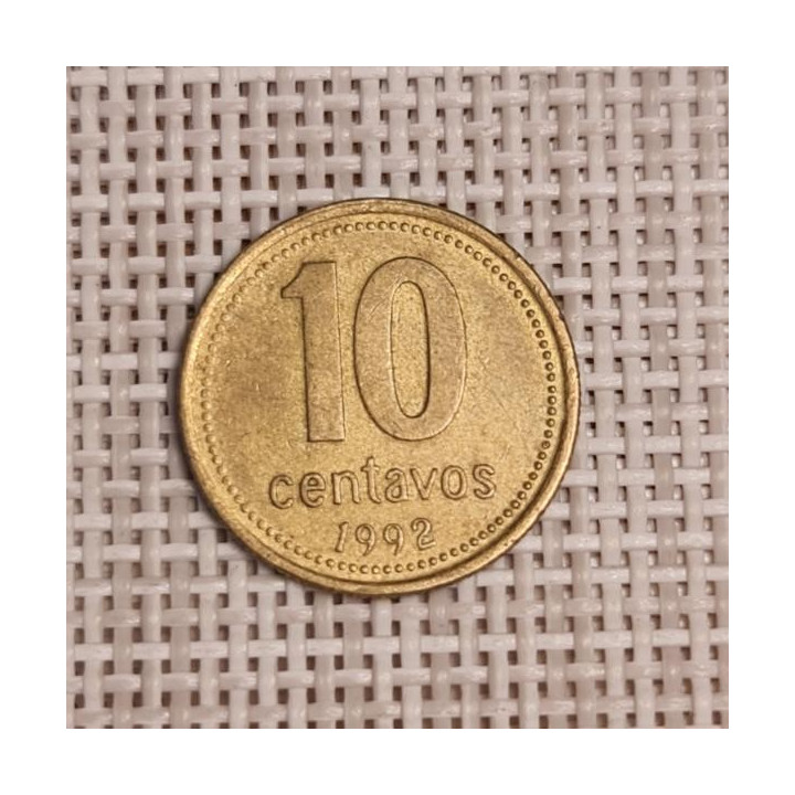 Argentina 10 Centavos 1992 KM-107 VF