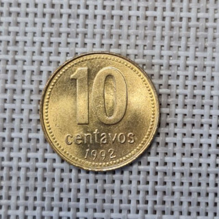 Argentina 10 Centavos 1992 KM-107 XF