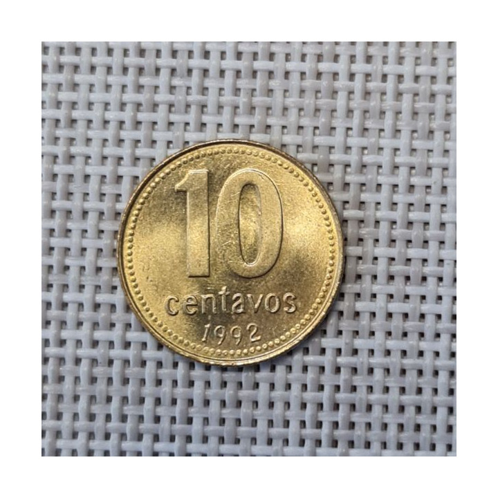 Argentina 10 Centavos 1992 KM-107 XF